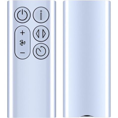 Control remoto de repuesto compatible con el ventilador purificador Dyson BP01 Pure Cool (plateado)