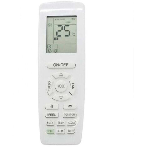 Control remoto de repuesto para aire acondicionado GREE YAP1F YAP1F para la función de calefacción y refrigeración del hogar