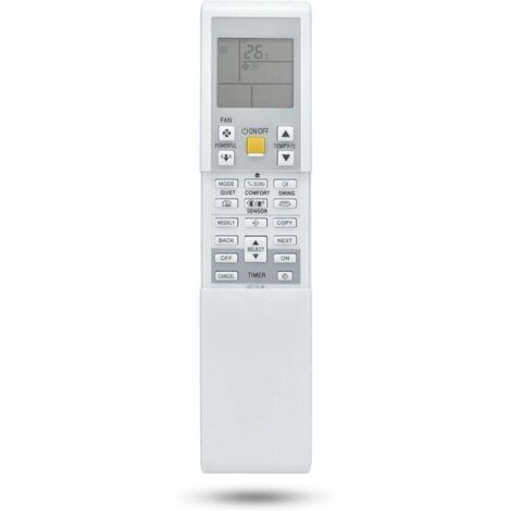 Control remoto de repuesto para aires acondicionados Daikin - Compatible con ARC452A9/A10/A19/A20/A21/A23/ARC466A36 - Fácil de usar - Confiable - Para propietarios de Daikin
