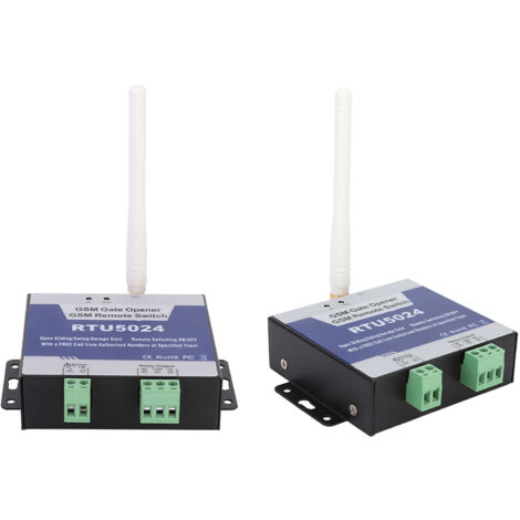Control remoto GSM para puertas y garajes – Actualización RTU5024 – Módulo de relé de control de motor inalámbrico de 9–36 V CC