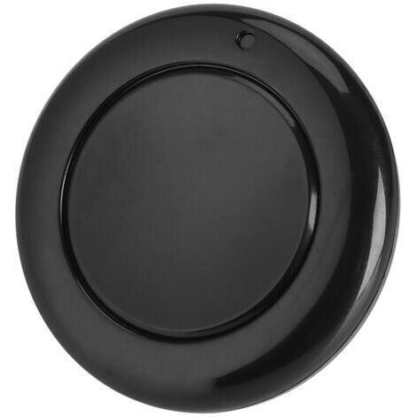 Control remoto inalámbrico RF de 433 MHz EV1527 - Adhesivo redondo - Transmisor de 1 botón - Montaje en pared - Negro