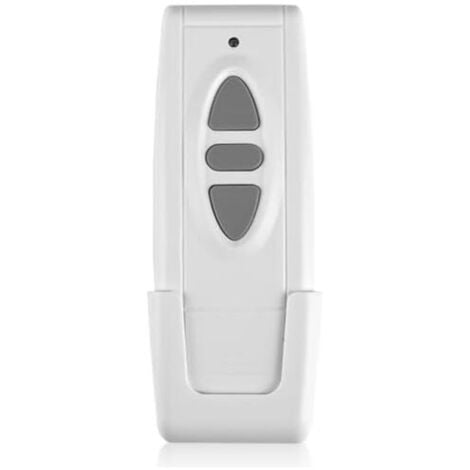COOCHEER Control remoto para persianas enrollables 1810630, control remoto universal para puertas de 433,92 MHz, replicador de control remoto para puertas de garaje de 3 botones, control remoto para persianas