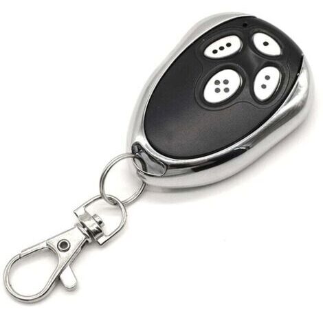 Control remoto para puertas de garaje, 433,92 MHz, código de rolling, 4 canales, compatible con motores Alutech AT-4, AR-1-500, AN-Motores ASG1000.