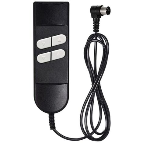 Control remoto para sofá eléctrico, control remoto de 5 pines y 4 botones para sillón