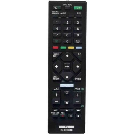 Control remoto RM-ED062 para televisor Sony ED054 KDL-32R423A 32R424A