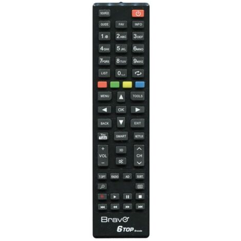 Control remoto universal Bravo 6 de las mejores marcas 90302247