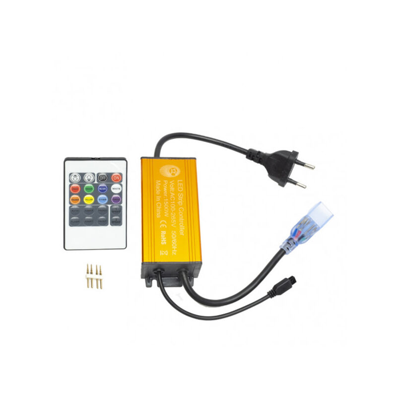 Senko - Control télécommande rgb 220v 1500w tape led 100m