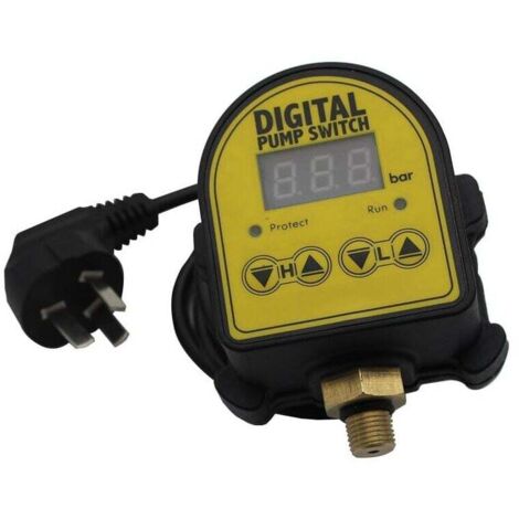 Controlador automático de presión de 220 V para bomba doméstica - Prensa eléctrica digital - Male-Nazalus