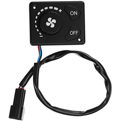 Controlador de calentador de estacionamiento de automóvil, interruptor de botón de CC de 12 V/24 V para unidad de control de calentador de aire de camión, interruptor SW