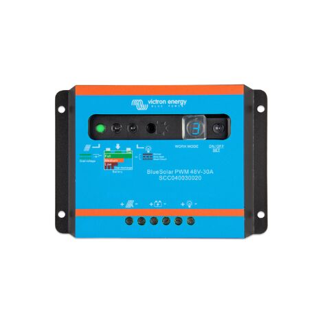 Controlador de carga solar BlueSolar PWM-LCD&ampUSB 48V-30A Victron Energy