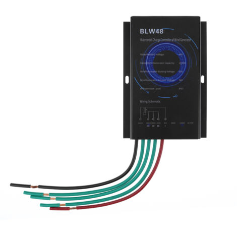 Controlador de energía eólica de aleación de aluminio, diseño modular, controlador de generador eólico, resistente al agua IP67, 6 opciones