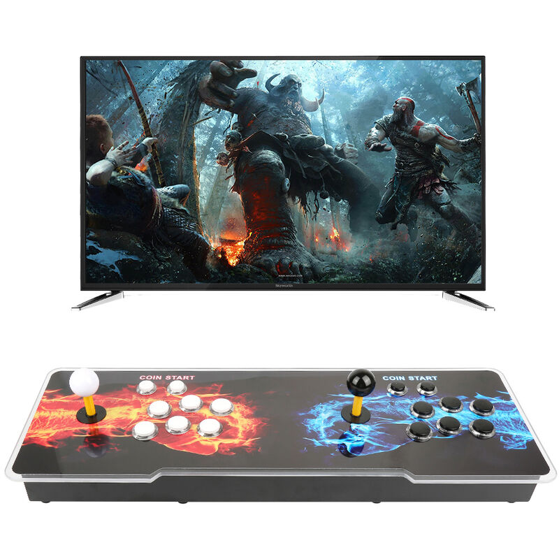 

Controlador de Juego 3188 en 1 para computadora PC Versión Doble Controlador de Consola de Juegos Soporte para TV Laptop