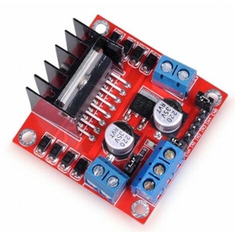 Controlador de motores PAP doble puente H con L298