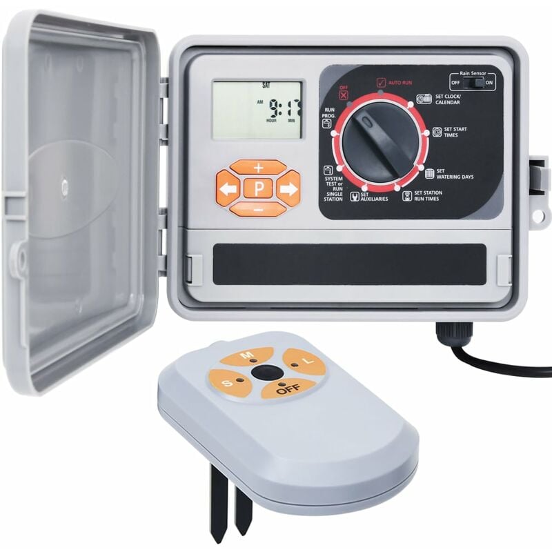 

Controlador de riego de agua para jardín con sensor de humedad