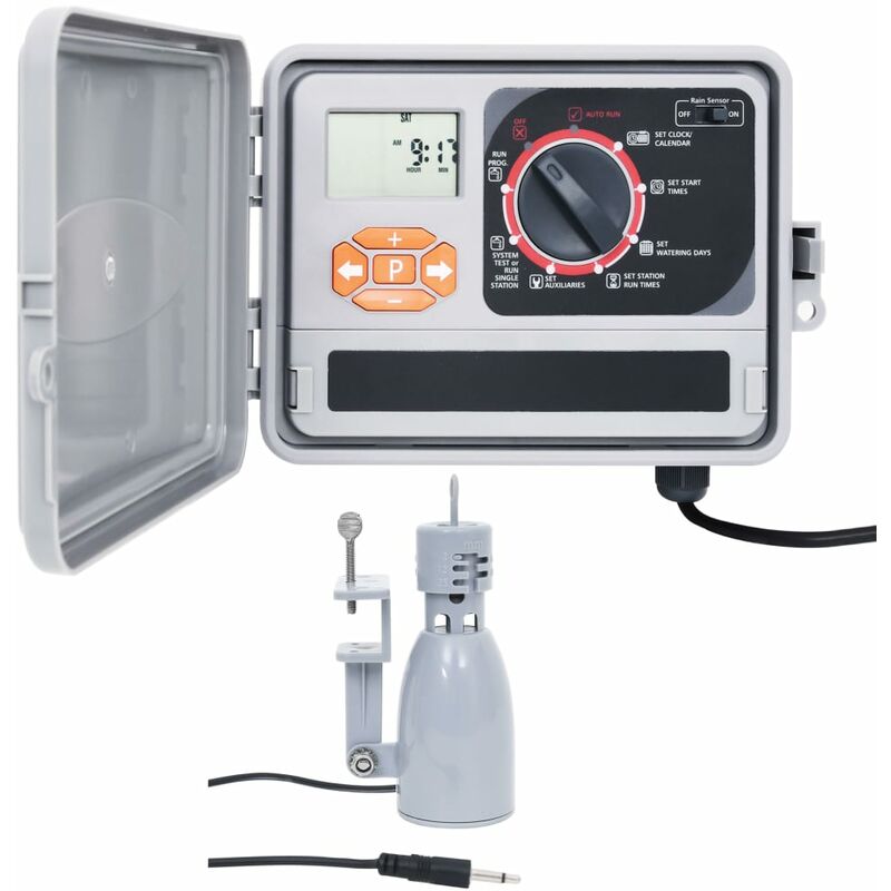 

Controlador de riego de agua para jardín con sensor de humedad