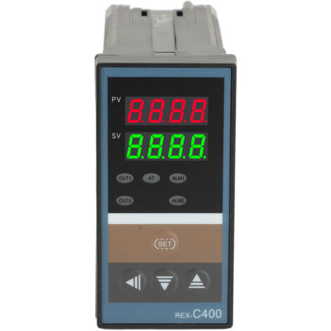 Controlador de temperatura PID, controlador inteligente con relé de estado sólido digital de alta precisión, 220 V CA.