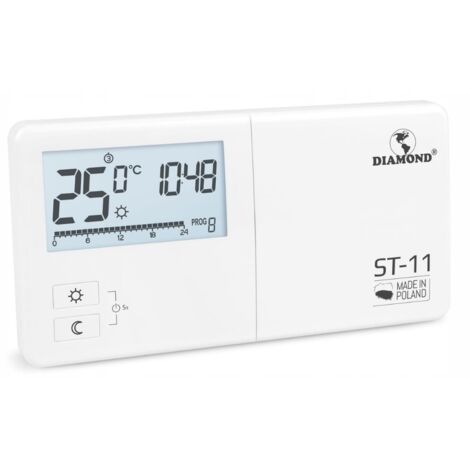 CONTROLADOR DE TEMPERATURA SEMANAL CON CABLE ST-11