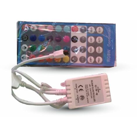 Controlador de tira LED RGB+W regulable V-TAC con control remoto de 40 teclas