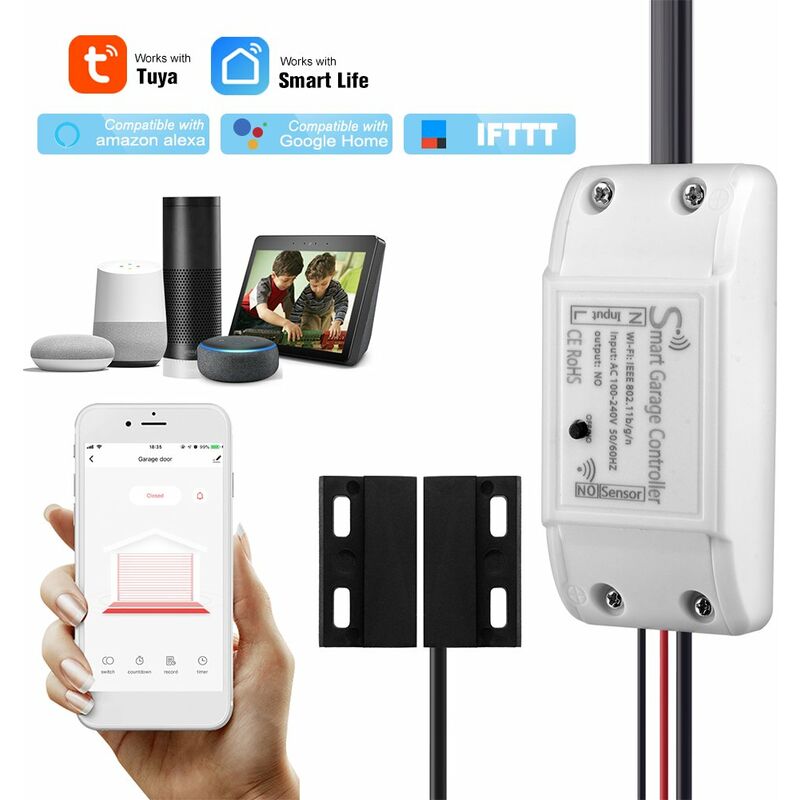 

Controlador inteligente de apertura de puerta de garaje WIFI