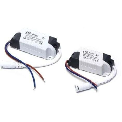 Controlador LED de 24-36 W, transformador para plafón LED, fuente de alimentación para panel LED, conector CC para plafón LED (24-36 W)