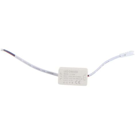 Controlador LED de corriente constante Waiberlon Hlu70036Rd 4-7X1W, entrada de 300 mA, CA 85-265 V, salida de CC 12-26 V, transformador de potencia, controlador LED 4-7X1W