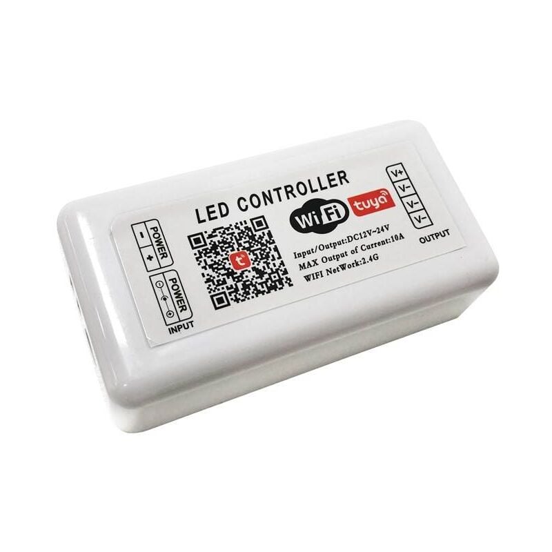 

Barcelona Led - Controlador LED SMART+ WIFI Monocolor 12/24V 1 Canal 10A