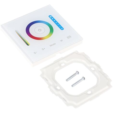 Controlador LED táctil para tiras de luz RGB/RGBW RGB+CCT