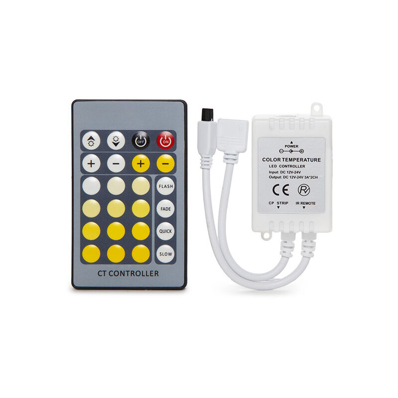 

Controlador Tira LED Cct Variable Mando a Distancia (CA-CONT-CWWW)
