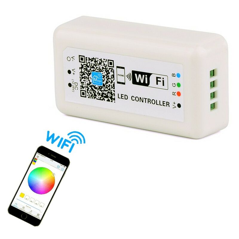 

Controlador WIFI RGB para cinta de 12V