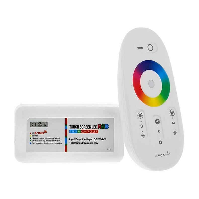 Ledbox - Contrôleur WiFi rgb-rf + contrôleur tactile