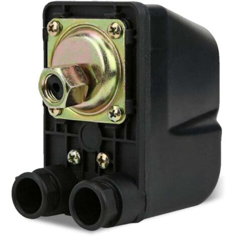 contrôle de Pression de Pompe à Eau, 1.0-5.0bar Commutateur de contrôleur de Pression de puits d'eau IP44 Automatique, Pressostat G1/4 "pour Pompes Auto-amorçantes, Pompes à Jet