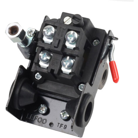 Contrôle de pressostat de compresseur d'air de qualité 95-125 PSI 4 ports