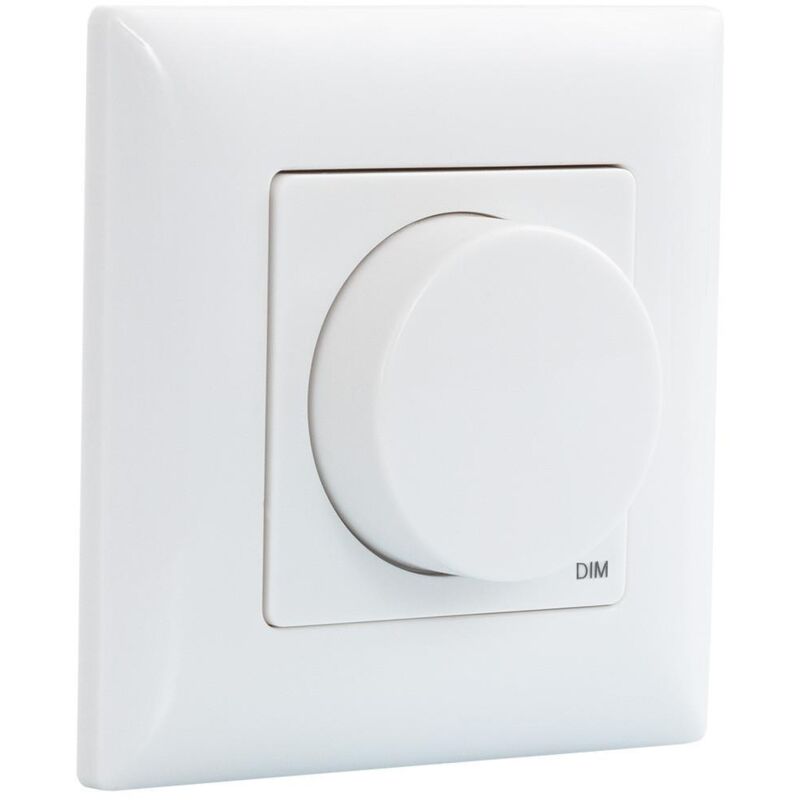 Contrôleur à Distance pour Variateur led 1-10V et Triac rf Sans-Fil Blanc