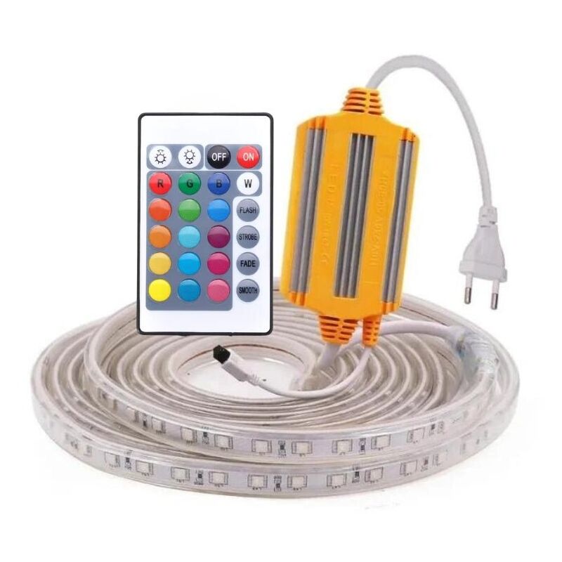 Silamp - Contrôleur & Alimentation pour Ruban led 220V rgb 1000W