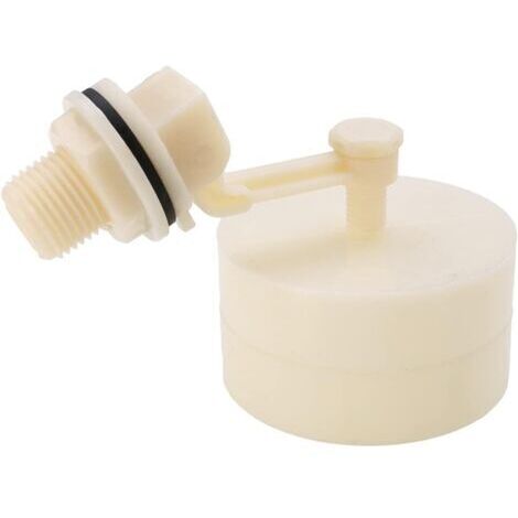 Contrôleur automatique de niveau d'eau 1/2" port fil robinet à flotteur de commande de niveau d'eau de robinet à flotteur ABS for l'outil de vanne de régulation de la piscine de la tour de la tour sol