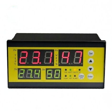 Contrôleur automatique multifonctionnel ZL-7918A, contrôleur automatique de température et d'humidité pour incubateur XM-18