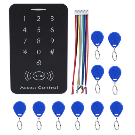 Contrôleur d'accès RFID avec clavier à code pour portes - Système de sécurité