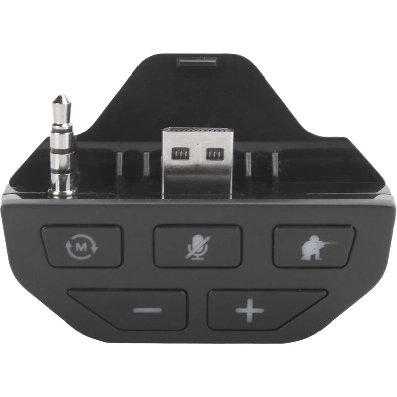 Shining House - Contrôleur d'adaptateur de Casque stéréo pour Xbox One, Adaptateur Audio sans Fil à Plusieurs Modes Audio avec Prise 3,5 mm,
