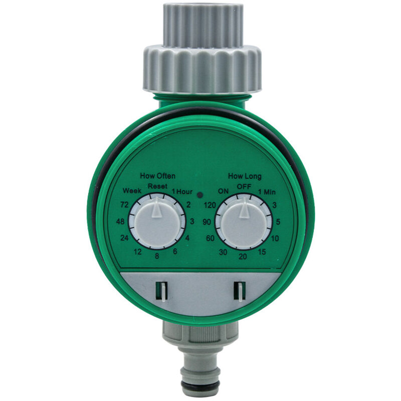 Eosnow - Decdeal Programmateur arrosage,Programmateur d'Arrosage Automatique Numérique 2 Zones - Contrôleur Intelligent pour Système d'Irrigation