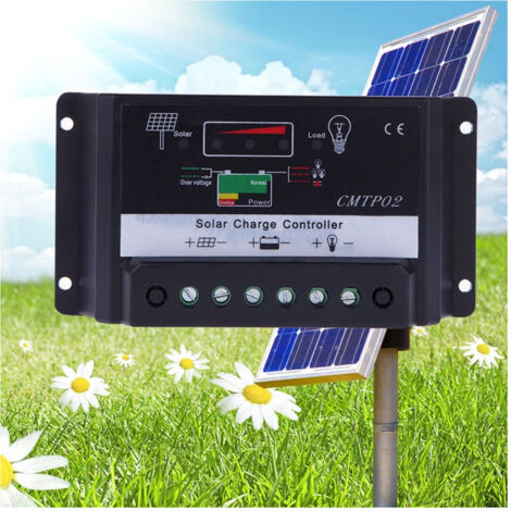 Limiteur de charge 12V 20A 350W Vechline pour panneau solaire