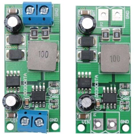 Contrôleur de charge 3A 12V 1-1000AH Module de chargeur de batterie au plomb (avec connecteur)