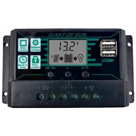 Contrôleur de charge pour batterie au plomb-acide LiFePO4/gel 100 A