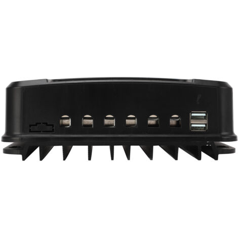 Contrôleur de Charge solaire MPPT écran LCD double USB 5V 3A 12V 24V pour Charge de Batteries 60A