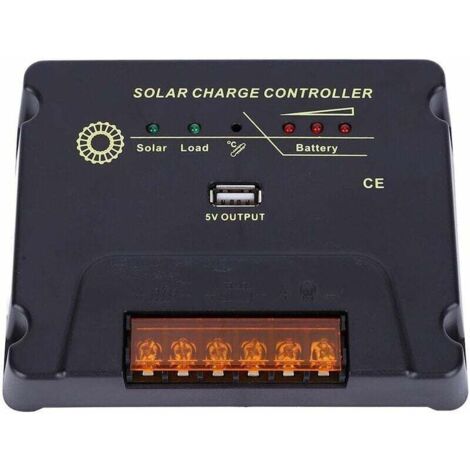 Contrôleur de chargeur solaire MPPT, contrôleur de panneau solaire 12V/24V 20A carte de commande CPY contrôleur de décharge de Charge régulateur de batterie solaire à puce unique