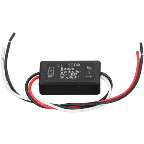 Contrôleur de Clignotement LED pour Feux Stop - Module Intelligent pour Signalisation Véhicule Hauteur