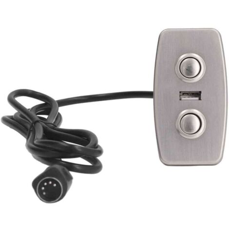 Contrôleur de commutateur à distance inclinable électrique, charge USB, contrôleur de canapé électrique droit à 5 broches for la maison et la chambre à coucher