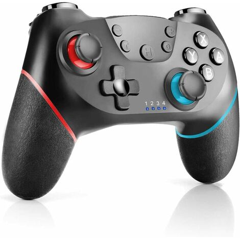 Contrôleur de commutateur, contrôleur sans fil avec commutateur de moteur turbo à double axe Bluetooth/Gyro