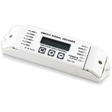 Contrôleur de couleur SPI, décodeur de signal DMX512
