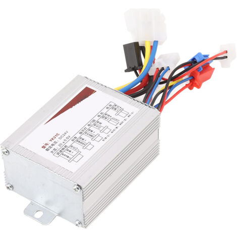 Contrôleur de Moteur 350W 24V pour Vélo Électrique, Boîtier en Alliage d'Aluminium avec Protections Multiples pour Tricycles Électriques