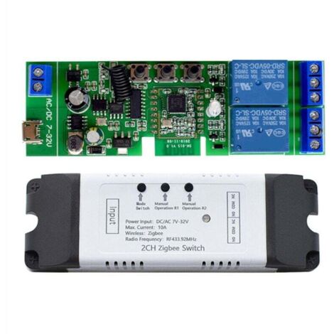 Contrôleur de moteur d'actionneur linéaire électrique Wi-Fi Tuya Zigbee à 2 canaux